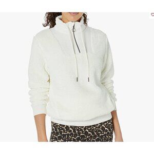 Sweaty Betty  Sherpa 1/2 Zip Sweatshirt Size Medium